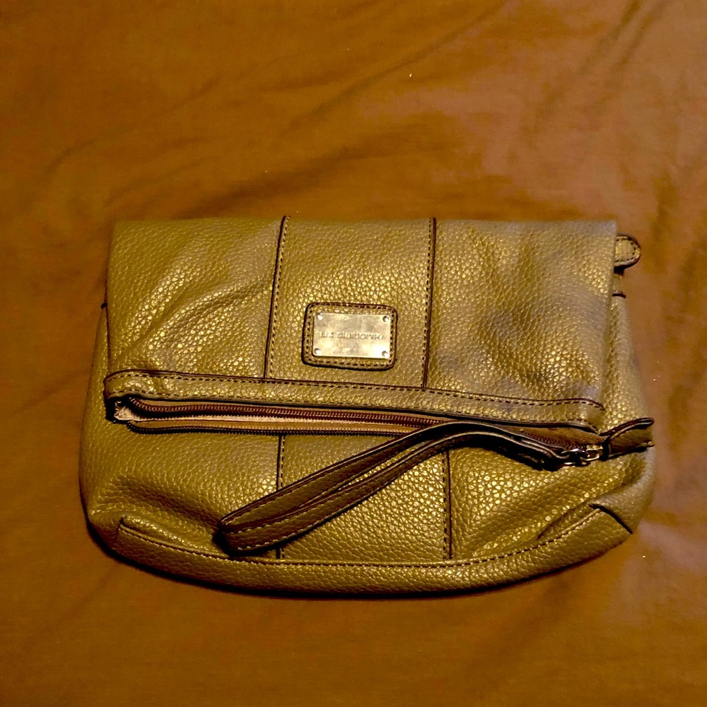 Liz Claiborne women tan purse